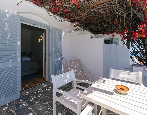 The veranda at the classic suite